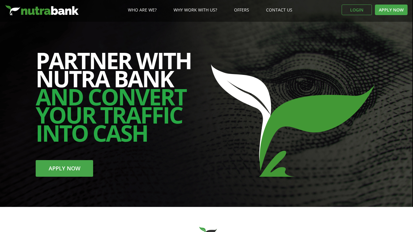 Nutra Bank Affiliate Program