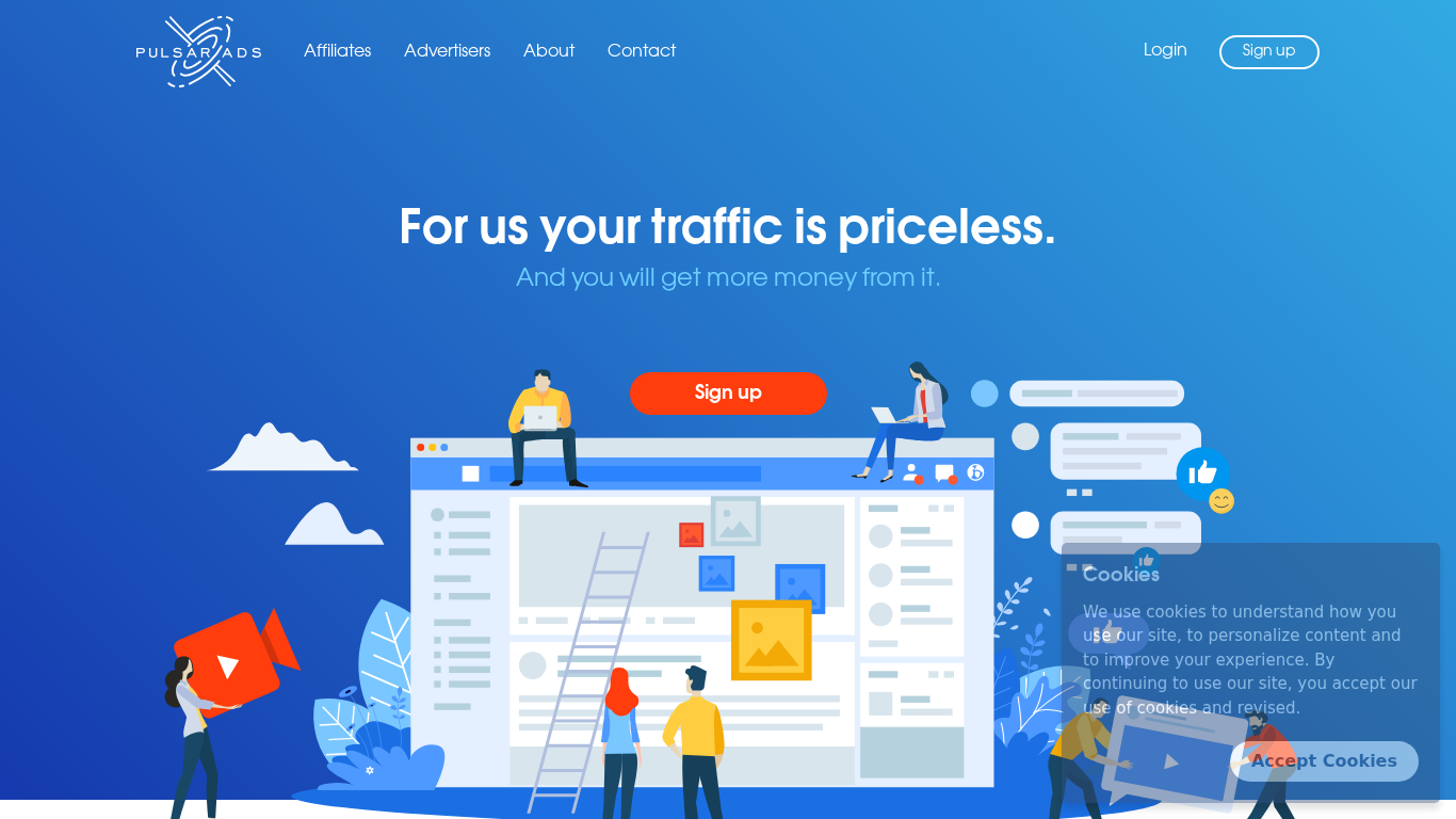 Pulsar Ads Affiliate Program