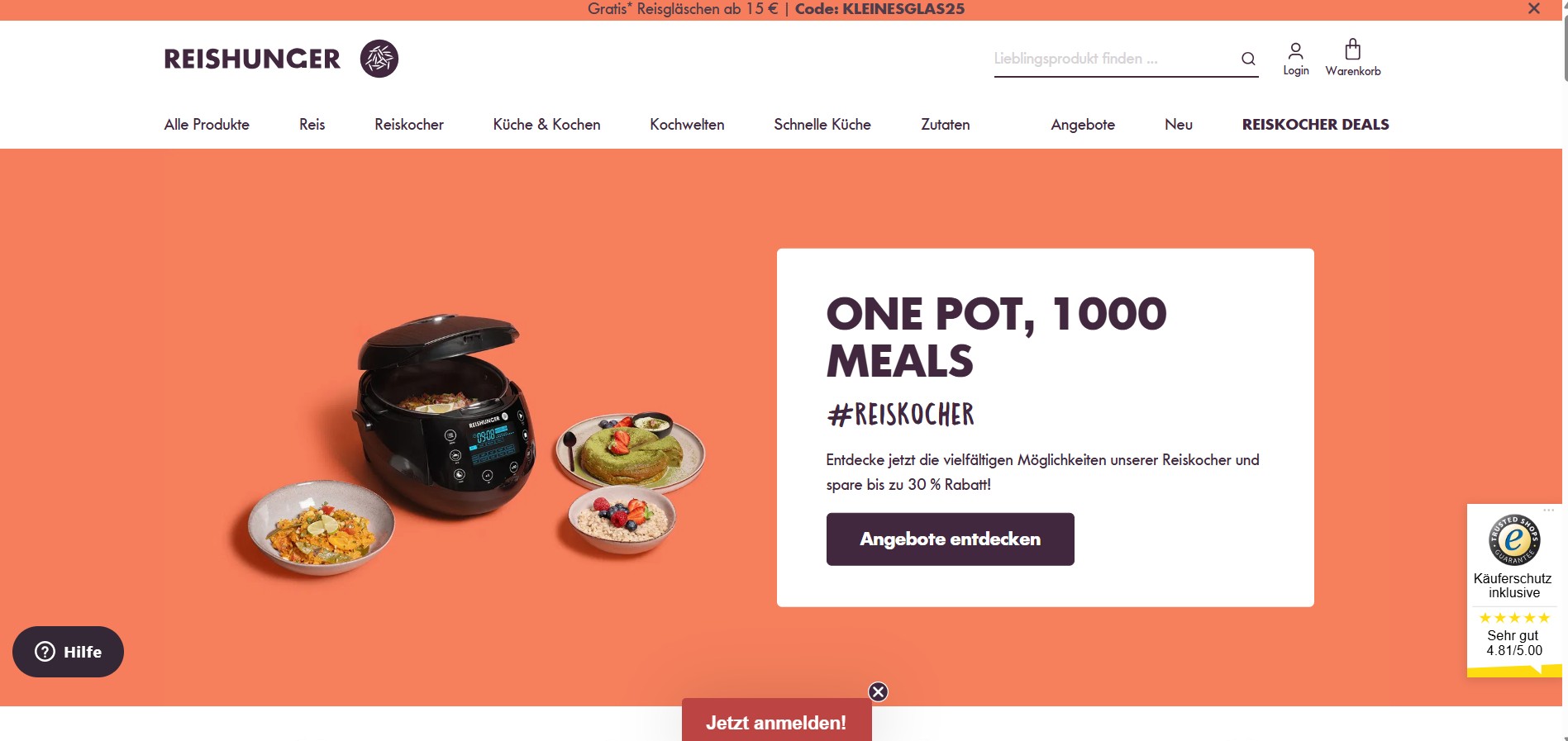 Reishunger Affiliate Program