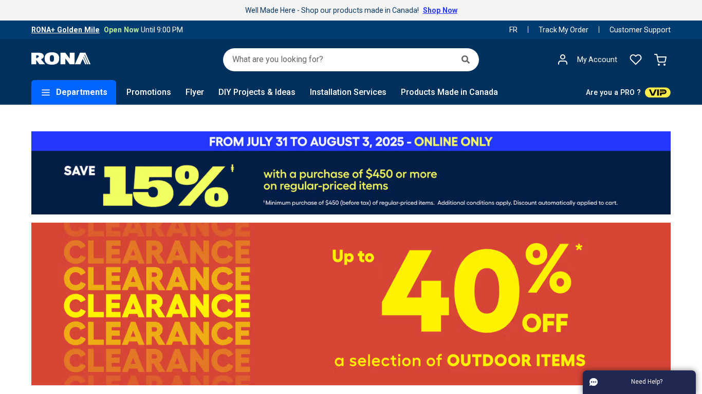 RONA Affiliate Program