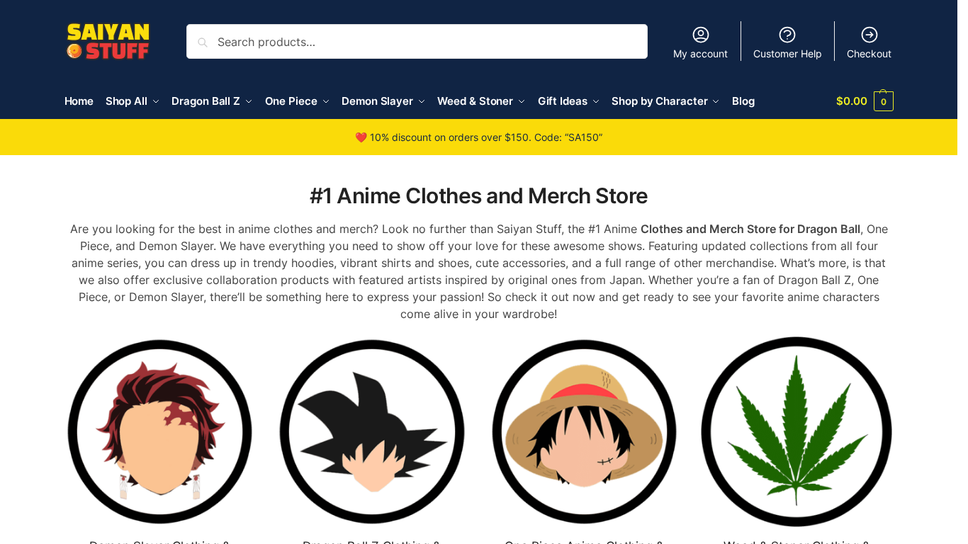 Saiyan Stuff Affiliate Program