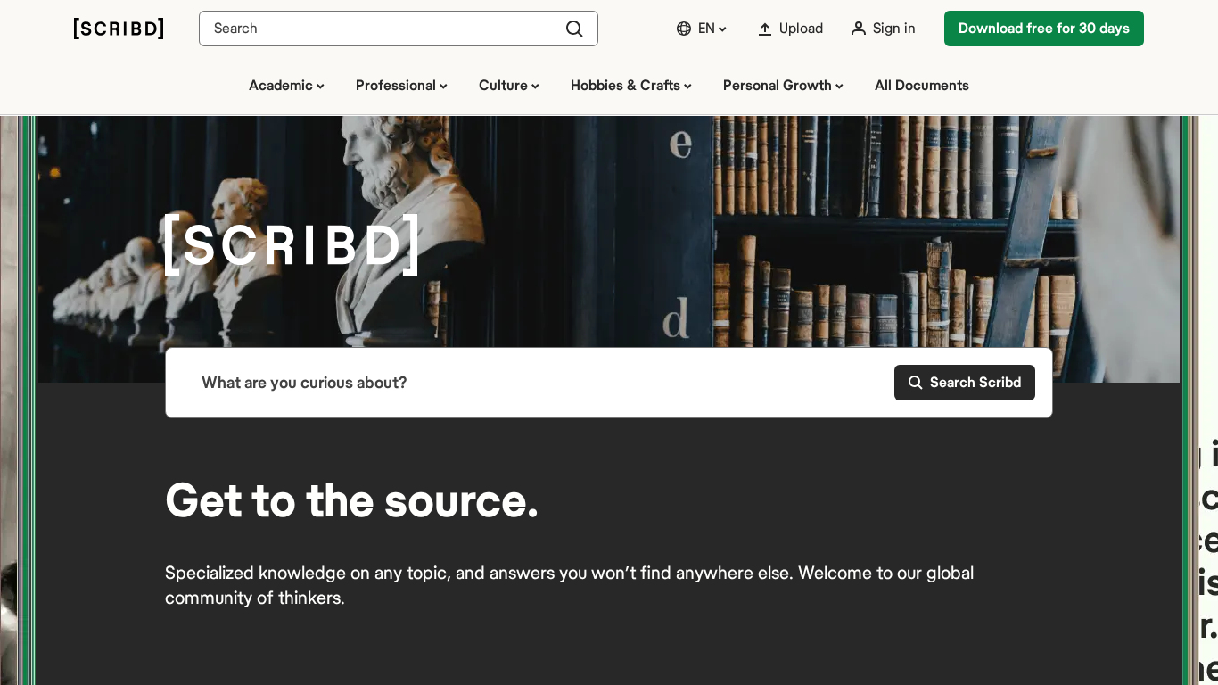 Scribd Affiliate Program