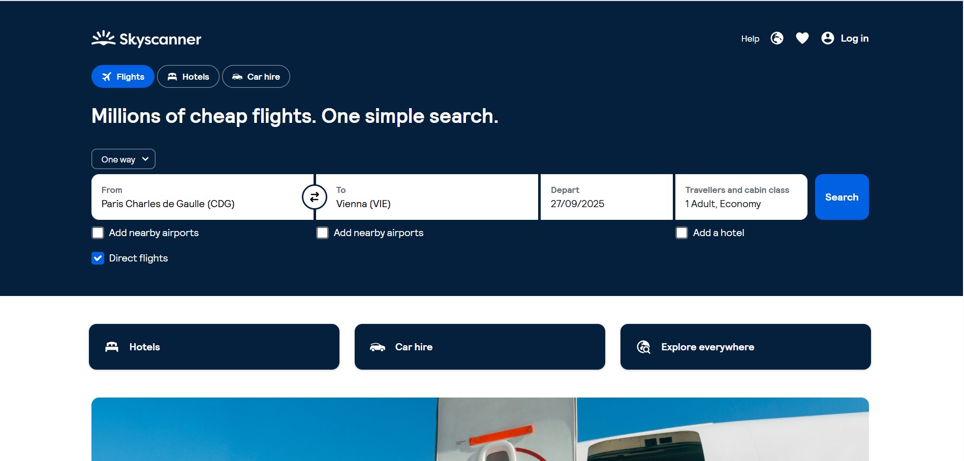 Skyscanner Affiliate Program