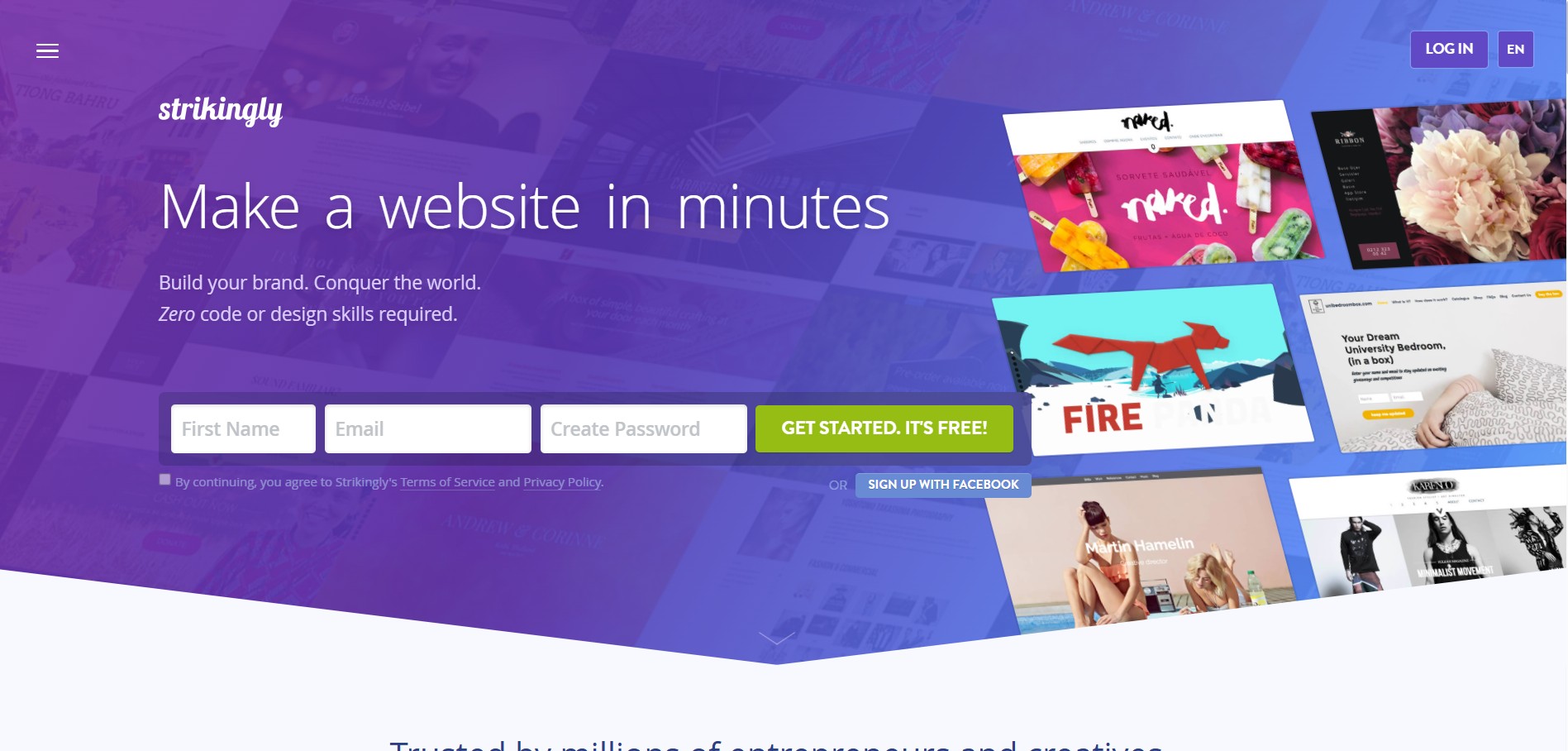Strikingly Affiliate Program