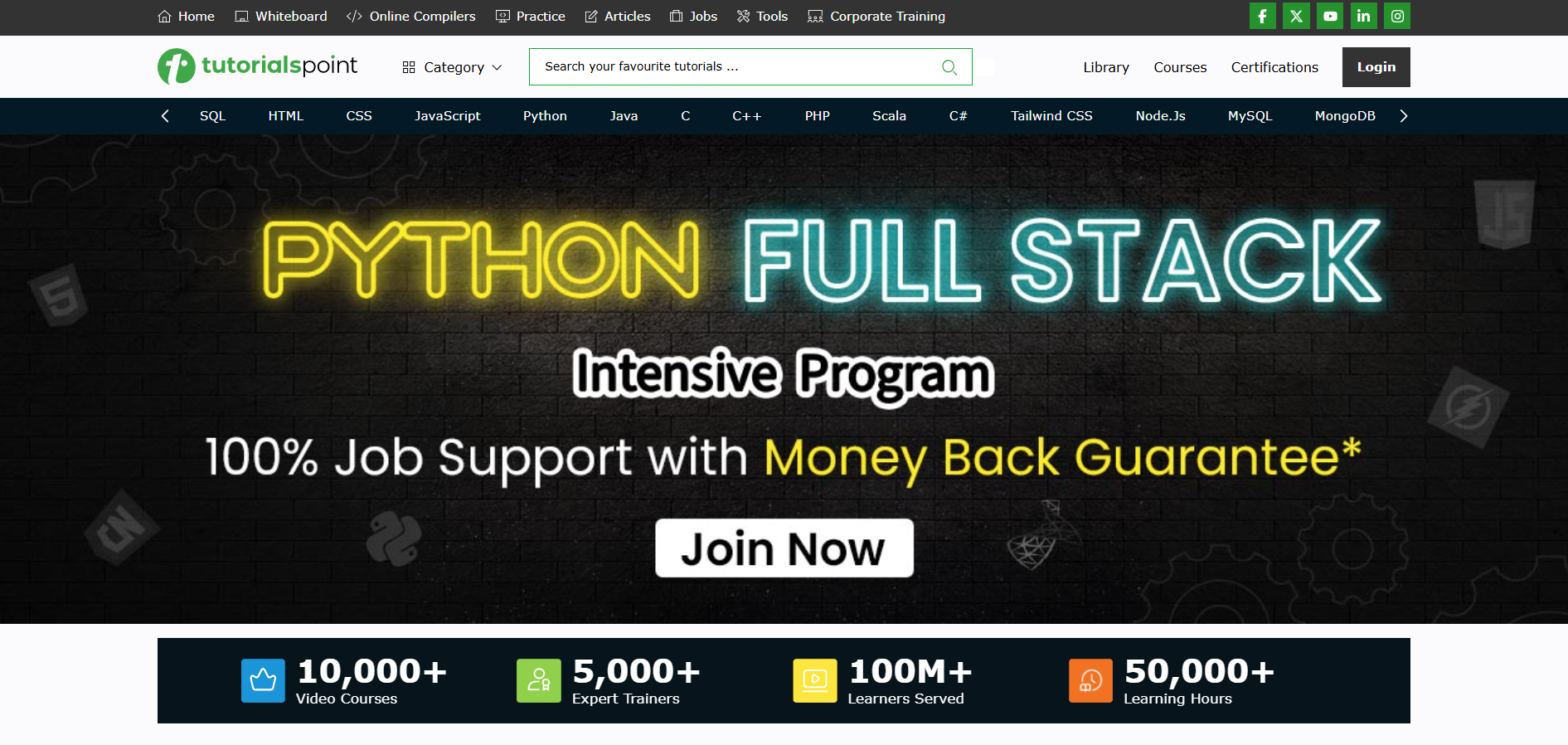 Tutorials Point Affiliate Program