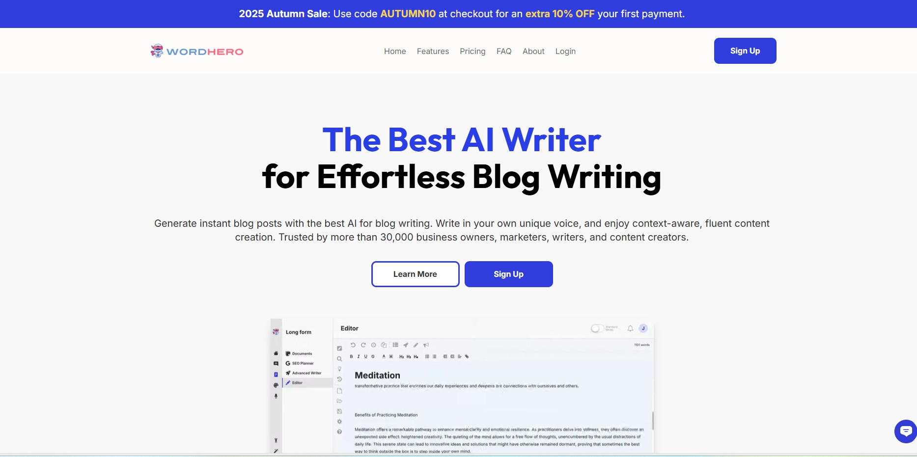 WordHero Affiliate Program