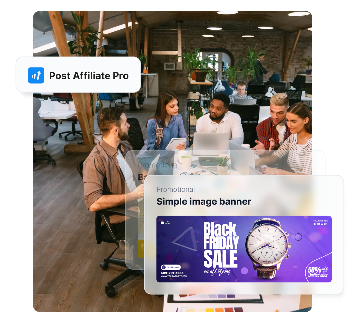 Post Affiliate Pro - banner manager