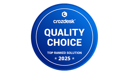 Post Affiliate Pro awards: Crozdesk Quality choice 2025