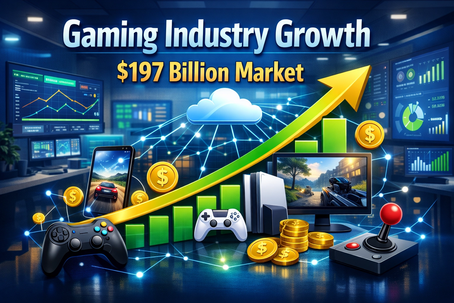 Gaming Industry for Affiliates: Opportunities in a $197 Billion Market