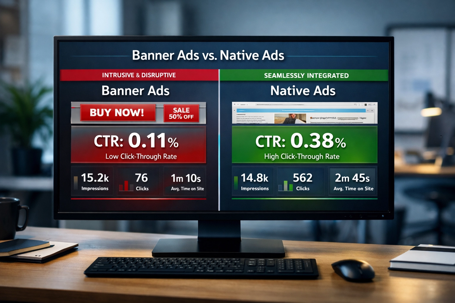 Banners vs Native Ads in Affiliate Marketing: Which Drives Better Results?