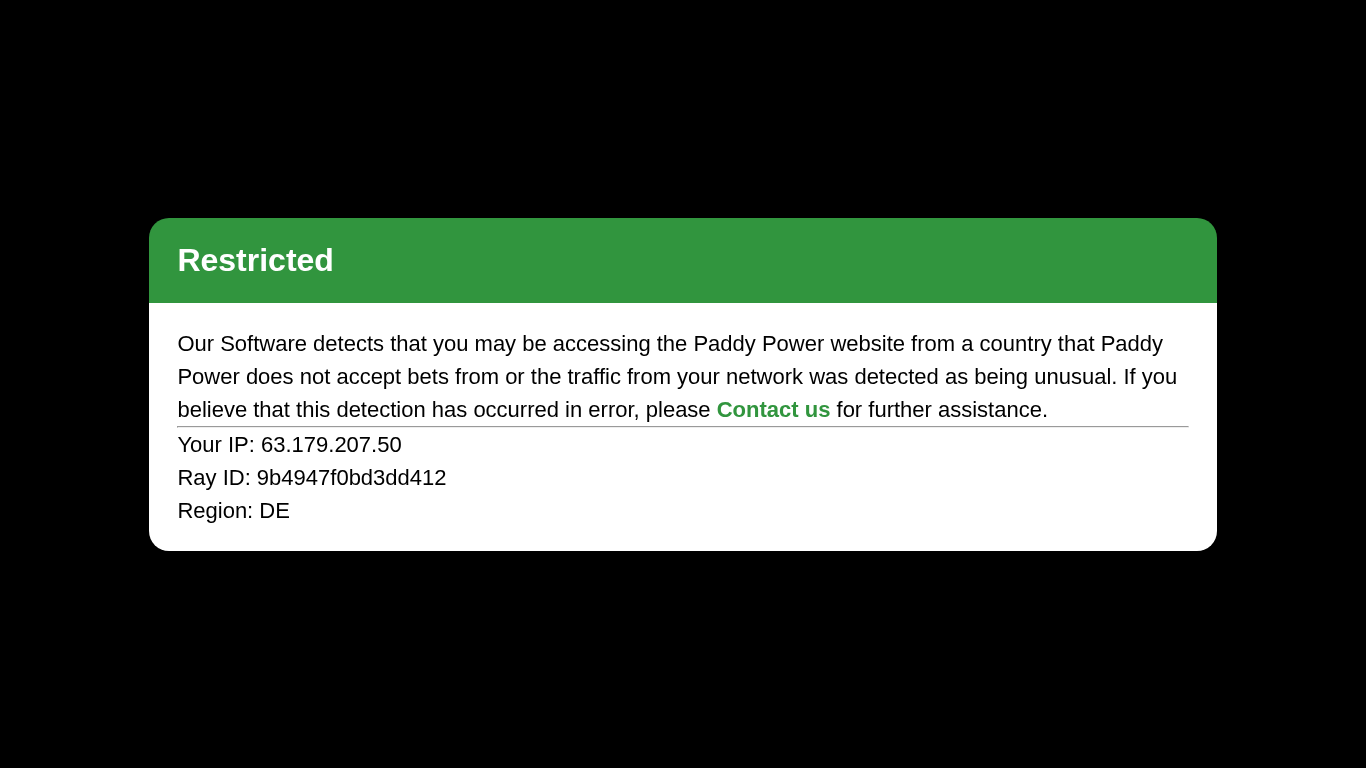 Paddy Power Affiliates program website