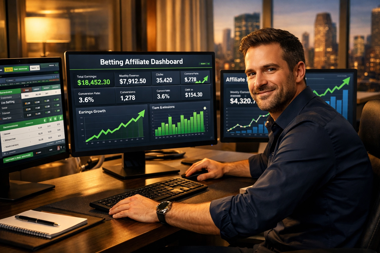 Betting Affiliate Earnings Case Study: From $0 to $10K Monthly Revenue