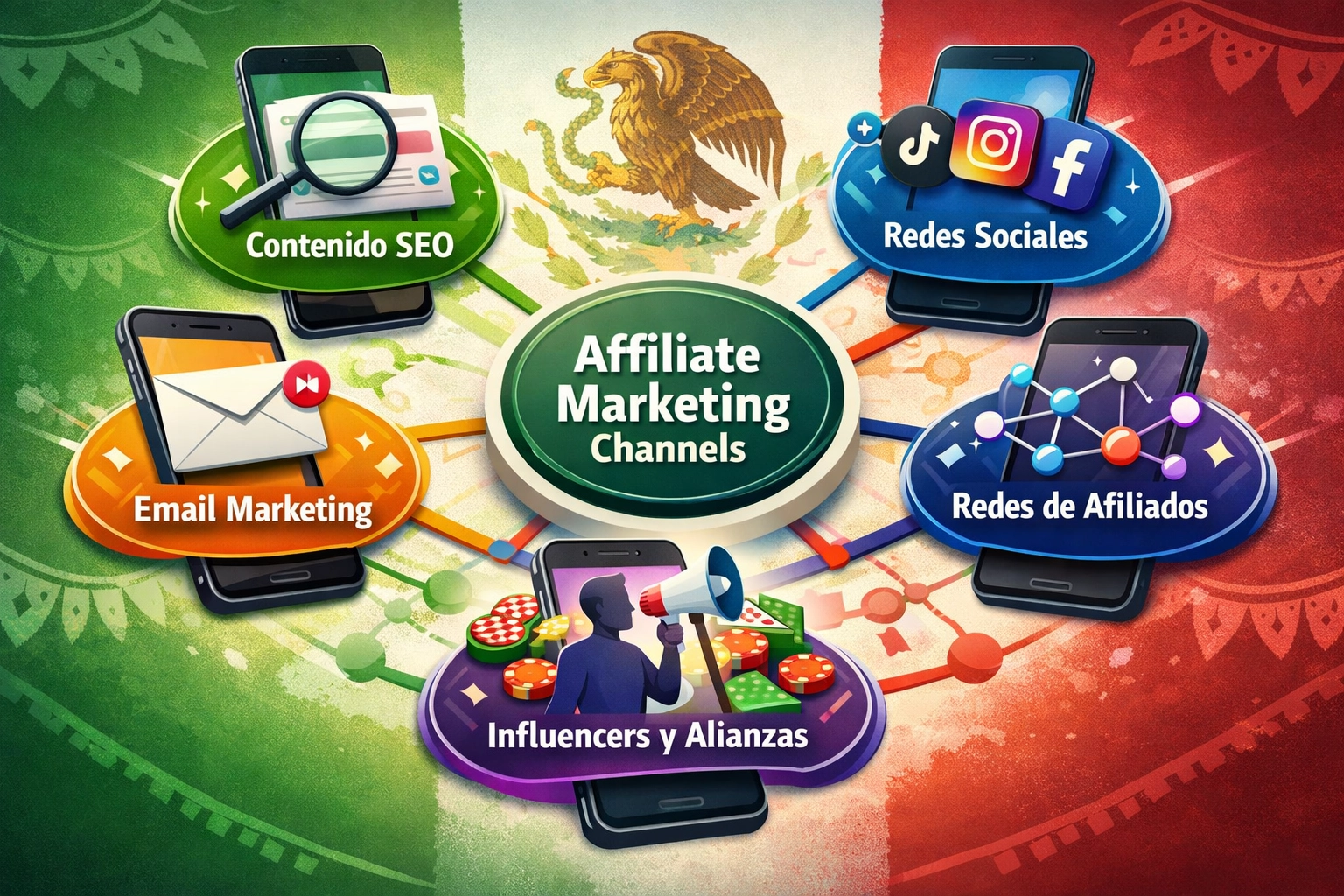 Affiliate Marketing Channels for Mexico Online Gambling
