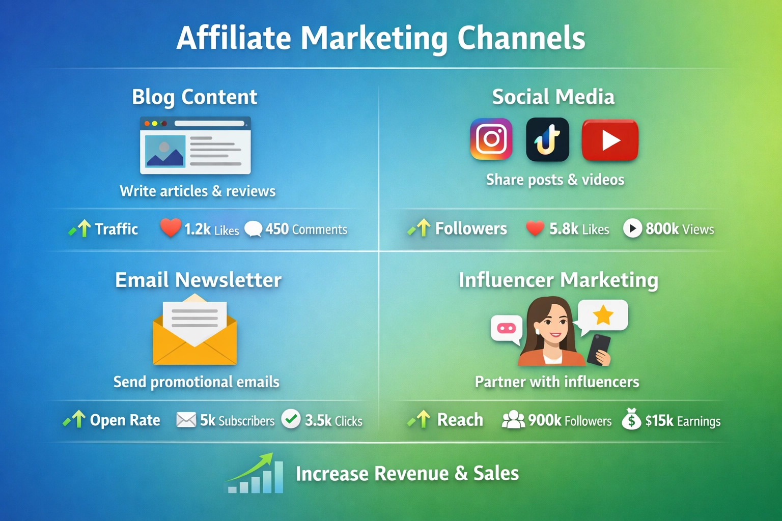 Affiliate marketing channels and strategies