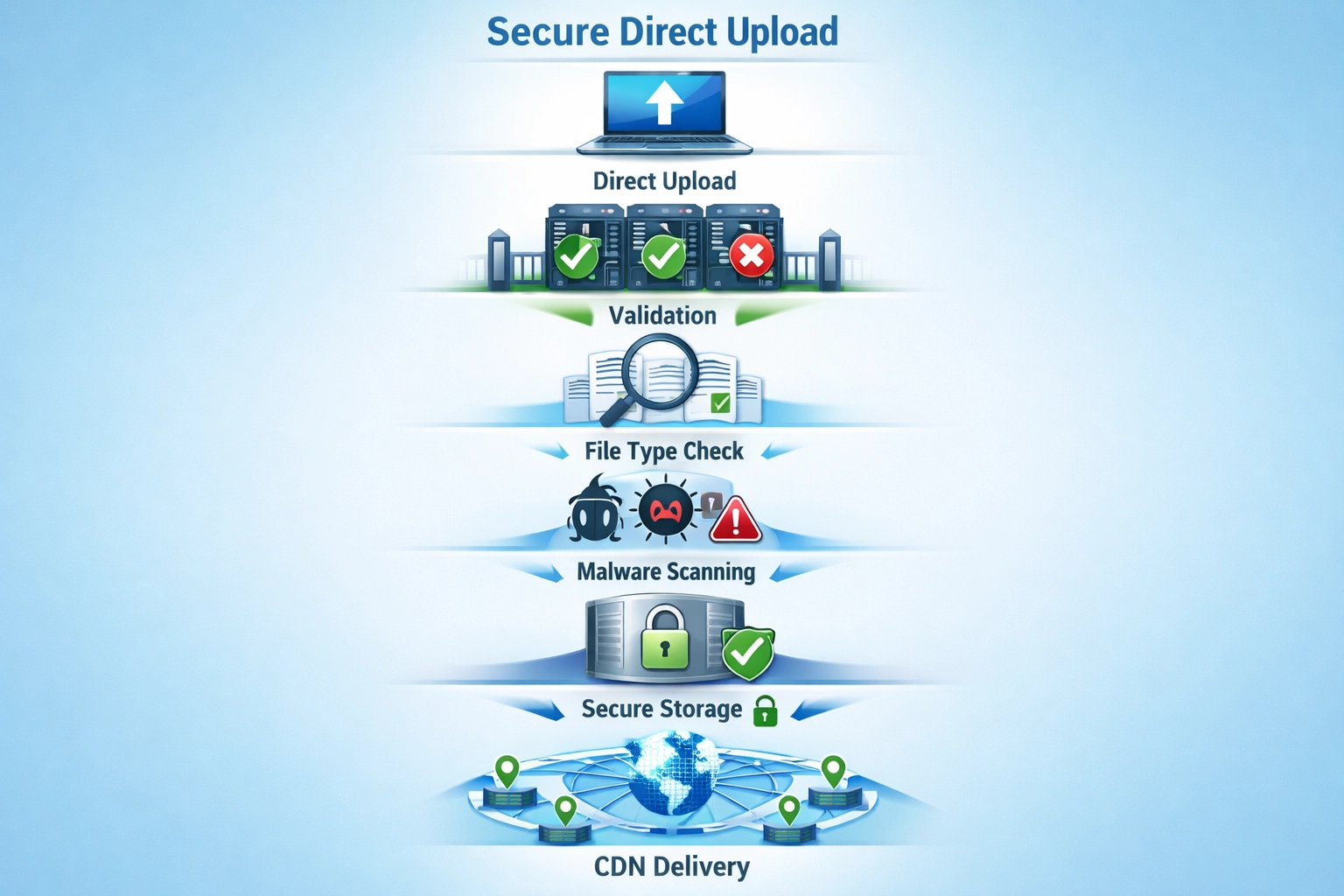 Why Direct Upload is Required for Profile Images: Security Benefits Explained