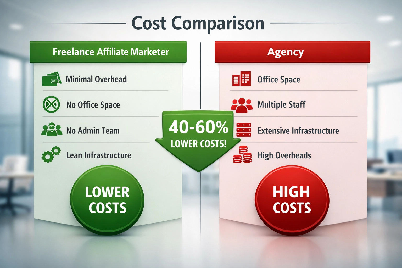Benefits of Hiring a Freelance Affiliate Marketer Over an Agency