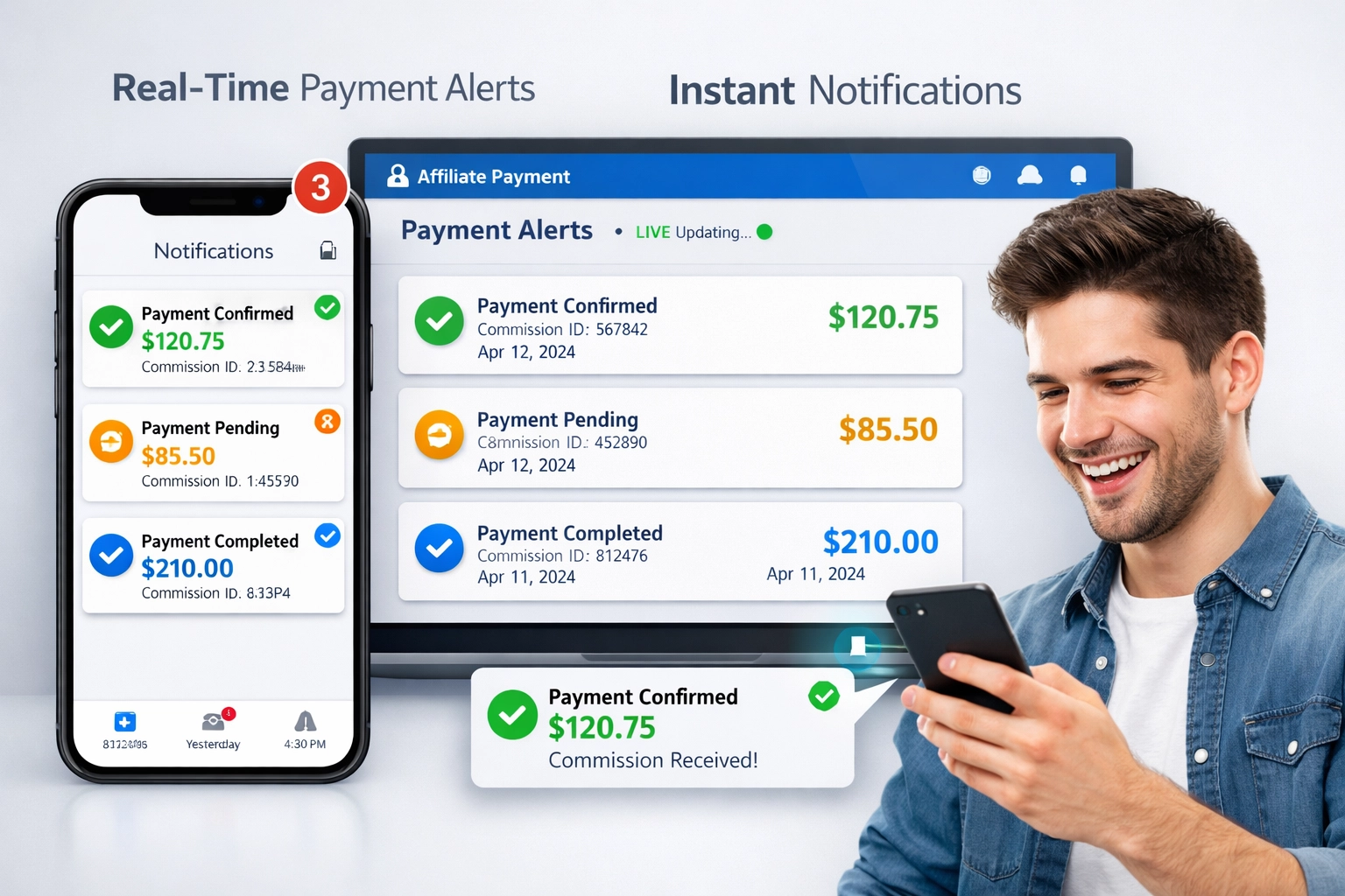 Affiliate Payment Notifications: Real-Time Alerts & Payout Transparency