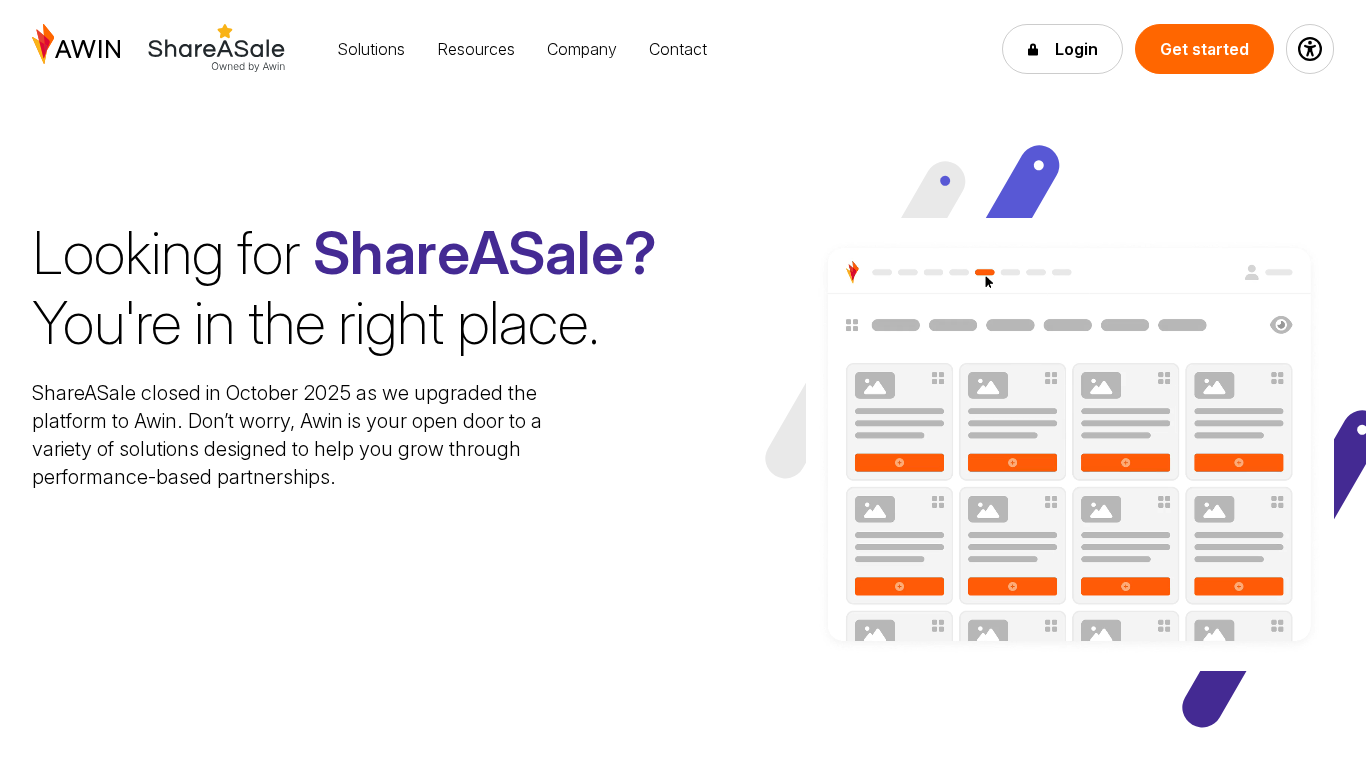 ShareASale affiliate network platform