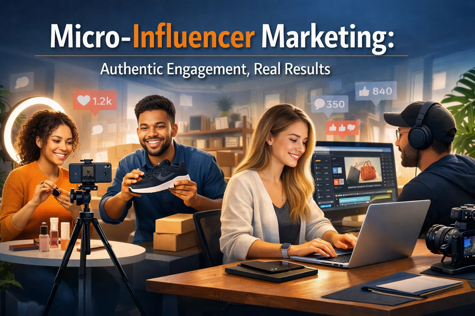 Benefits of Working with Micro-Influencers Over Celebrities