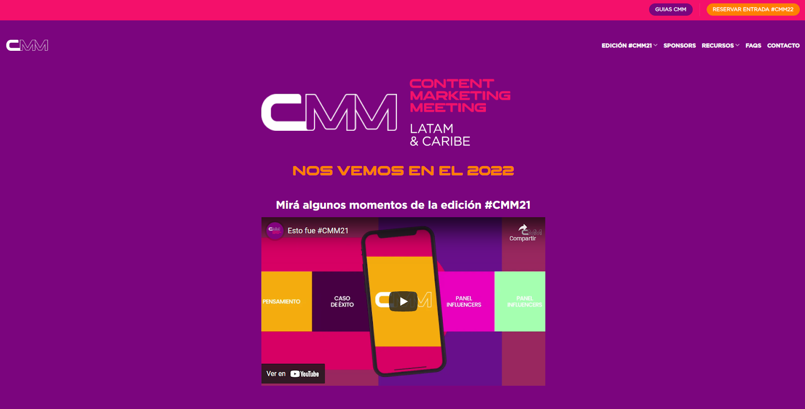 Content Marketing Meeting Latam y Caribe
