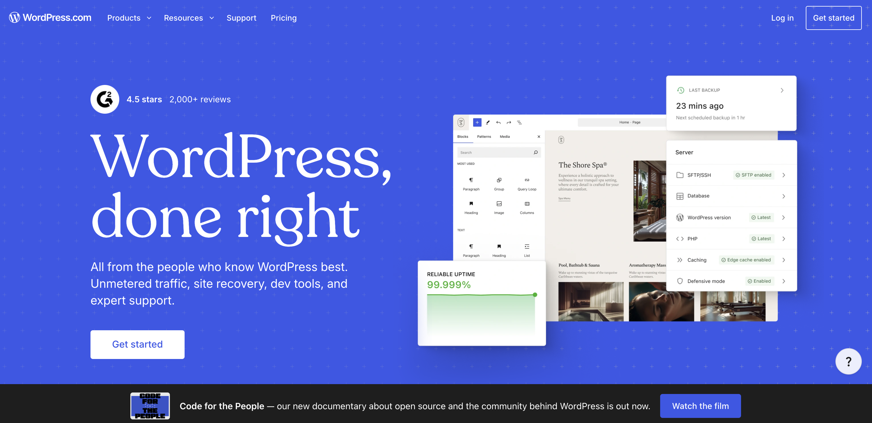 Wordpress Homepage