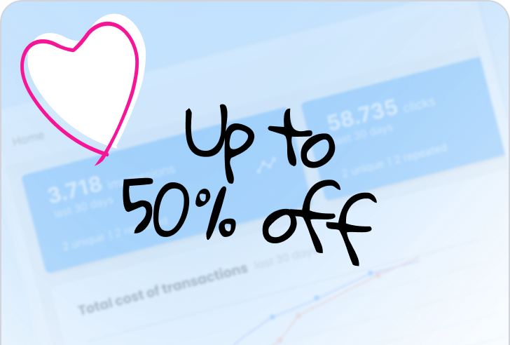 Up to 50% off
